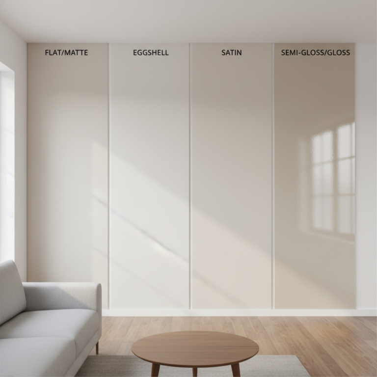 How to Choose the Right Paint Finish for Your Home (Complete Guide)